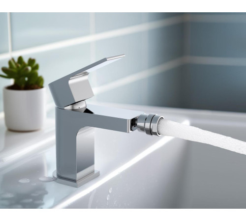 Смеситель для биде Aquanet Лира хром AQ1418CR