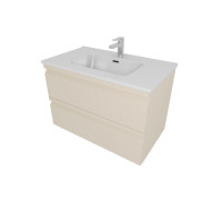 Комплект мебели для ванной AQUATON ВЕГА 60 с раковиной AQ0460-00 капучино светлый AQ77060-LC