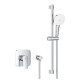 Душевой комплект GROHE CUBEO со смесителем скрытого монтажа и гарнитуром Tempesta Cube 110 хром 1053350000
