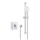 Душевой комплект GROHE CUBEO со смесителем скрытого монтажа и гарнитуром Tempesta Cube 110 хром 1053350000