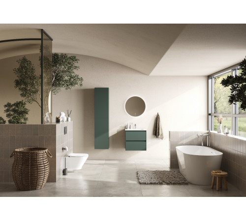 Комплект инсталляции с подвесным унитазом Roca The Gap Round Rimless и сиденьем Supralit микролифт 893105000