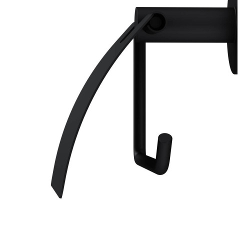 Держатель для туалетной бумаги с крышкой AM.PM X-Joy черный A85A341422