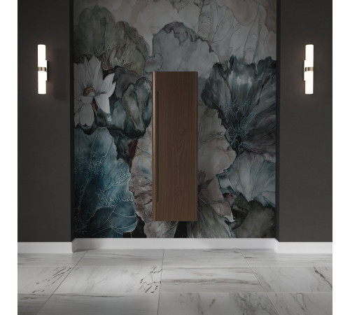 Колонна подвесная Kerasan Waldorf 40х35х129 см петли справа DX темный орех 925746 DX