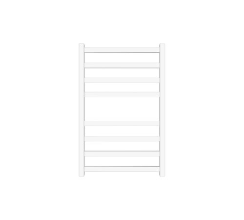 Полотенцесушитель водяной Primoclima Nox 30 800x500 мм White PCNox30WWhite80504.4