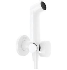 Комплект гигиенического душа hansgrohe Bidette со шлангом и держателем белый матовый 29232700