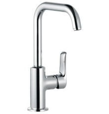 Смеситель для раковины Kludi PureSolid 205 мм со сливным гарнитуром 5 л/мин 340250575