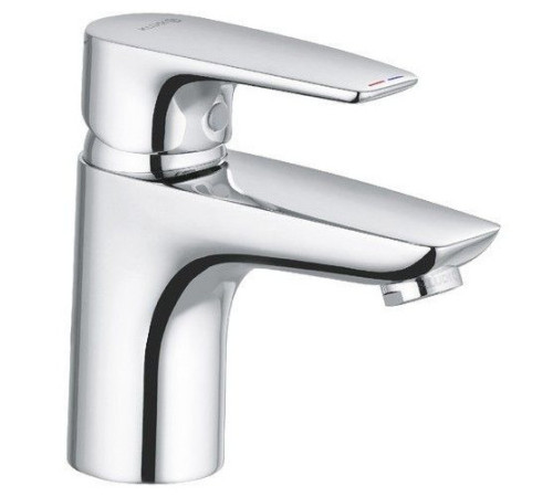 Смеситель для раковины Kludi PureSolid 75 мм гладкий корпус 340280575