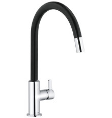 Смеситель для кухни Kludi Bingo Star XS с выдвижным изливом черный матовый 468518778