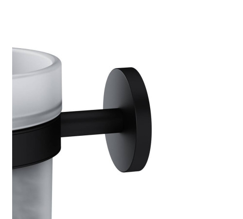 Стойка с ершиком для туалета AM.PM X-Joy черная A85A33322