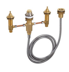 Скрытая часть для смесителя Hansgrohe на край ванны на 4 отверстия 13244180