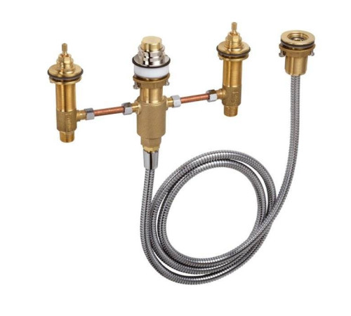 Скрытая часть для смесителя Hansgrohe на край ванны на 4 отверстия 13244180