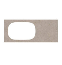 Столешница Kerama Marazzi Magica Риккарди 120 см для встраиваемых раковин без отверстия бежевый матовый MA.2.0.SG540620R\120