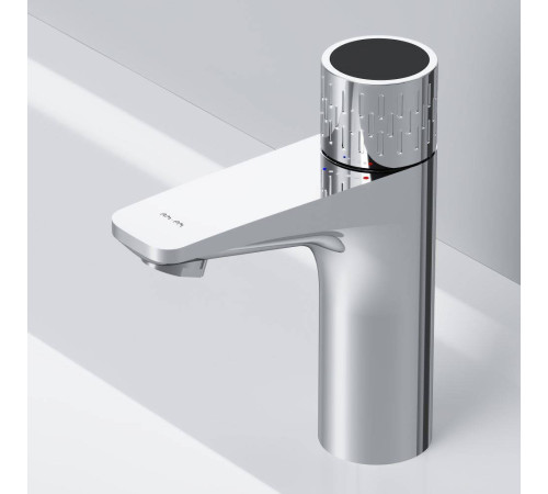 Смеситель для раковины AM.PM Gem с индикацией температуры F90A02400