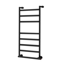 Полотенцесушитель водяной Margaroli 574-8 BOX 475 мм Matt Black 5744708NOB