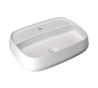 Раковина Ceramica Alice NUR 60x45x15 см Plan накладная белый матовый 33210109