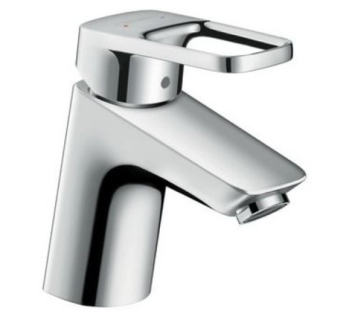 Смеситель для раковины Hansgrohe Logis Loop 70 со сливным гарнитуром 71150000