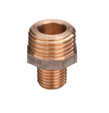 Ниппель редукционный Viega 1 1/4 x 3/4 бронза 458836