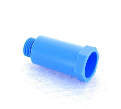 Заглушка монтажная Uni-Fitt 1/2 наружная резьба синяя 608B2000