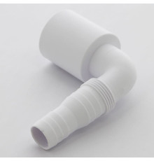 Адаптер McAlpine угловой 90° для слива бытовой техники 40 мм белый MRWMF40-90