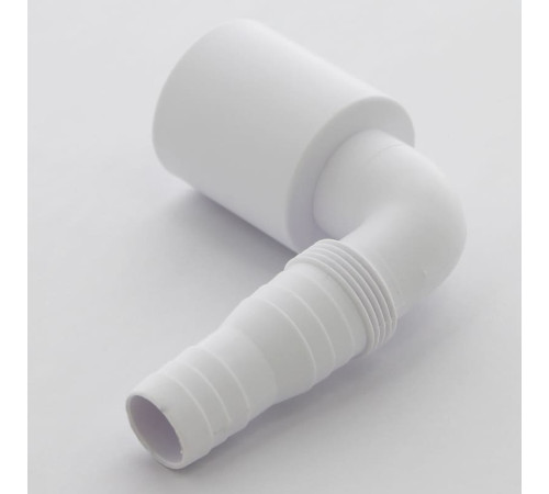 Адаптер McAlpine угловой 90° для слива бытовой техники 40 мм белый MRWMF40-90