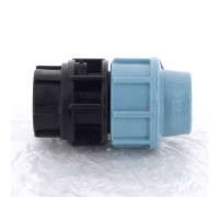 Муфта компрессионная ПНД Unidelta 50x1 1/2 ВР 1004051006