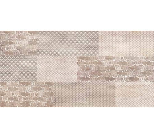 Плитка настенная Azori Pandora Latte Ornament 31.5x63 см 505761101