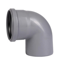 Отвод для внутренней канализации Ostendorf HTB 110 мм 87° 115140