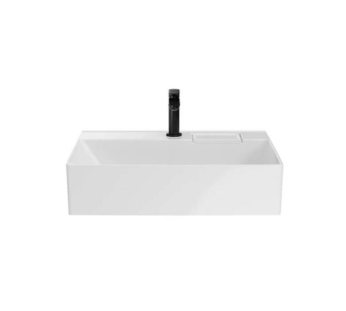 Раковина накладная Kerama Marazzi Logica 60.5х48.5 см 1 отверстие белый глянец LO.wb.60.1