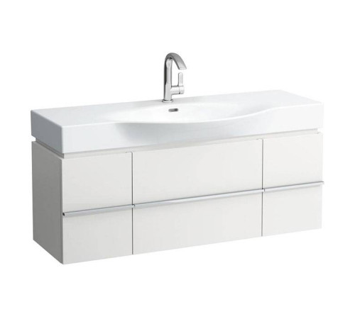 Комплект мебели подвесной Laufen Palace 120х51 см с раковиной белый матовый 8.1170.4.000.104.R / 4.0130.2.075.463.R