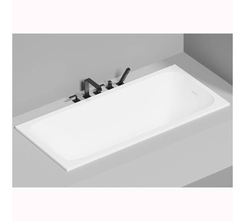 Ванна встраиваемая Salini Orlanda Kit 170х80х60 см S-Sense белый глянцевый 102116G