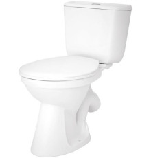 Унитаз-компакт Santek Бриз 1-режимный с полипропиленовым сиденьем 1.WH20.2.569