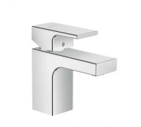 Смеситель для раковины hansgrohe Vernis Shape 70 однорычажный без сливного гарнитура хром 71567000