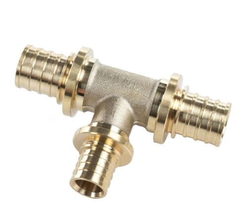 Тройник REHAU RAUTITAN MX с уменьшенным боковым проходом 25-16-25 11080621001