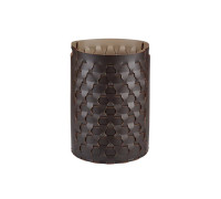 Корзина для белья ADJ Dubai круглая D40xH57 см шоколад/капучино 2057.06/04
