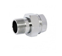 Сгон прямой Giacomini НВ 3/4 латунь хромированный R18X004