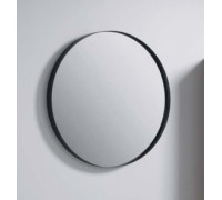 Зеркало Aqwella RM в металлической раме 800 мм черный RM0208BLK