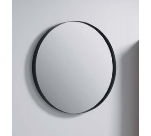 Зеркало Aqwella RM в металлической раме 800 мм черный RM0208BLK