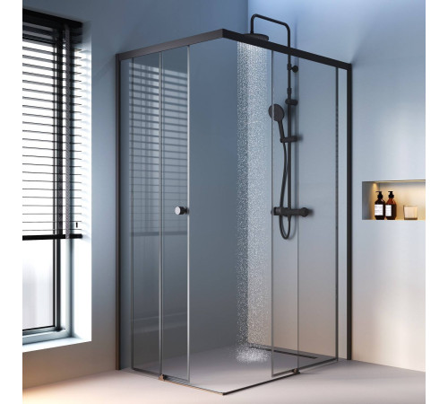 Душевое ограждение AM.PM X-Joy 120х90 см без поддона W94G-403-12090-BT