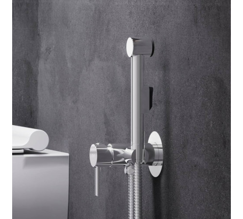 Смеситель гигиенический Dorff Logic встраиваемый с лейкой и шлангом D3075000