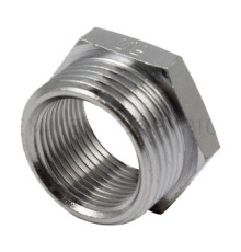 Футорка хромированная Tiemme 1/4 НР x 1/8 ВР 1500579