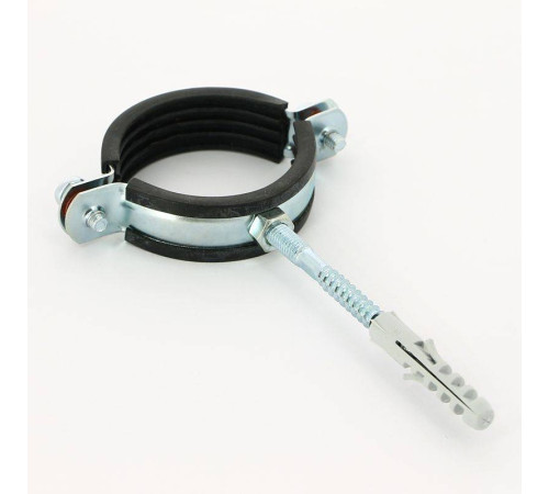 Хомут с резиновым уплотнителем, шпилькой и дюбелем Uni-Fitt 2 дюйма (59-65 мм) 850U7800