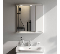 Зеркальный шкаф с подсветкой AM.PM Like 65 см правый белый глянец M80MPR0651WG