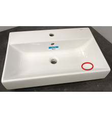 SaleRoca3274C400Y Oleta Раковина накладная 600х390х163 мм, с отв. под смеситель, с отв. перел. Sale3274C400Y_1006