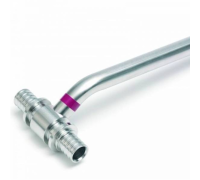 Трубка Т-образная REHAU из нержавеющей стали для подключения радиатора 20/250 мм 12663021001