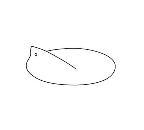 Крышка для корзины для белья ADJ D40 см черный/серый 0044.01/03