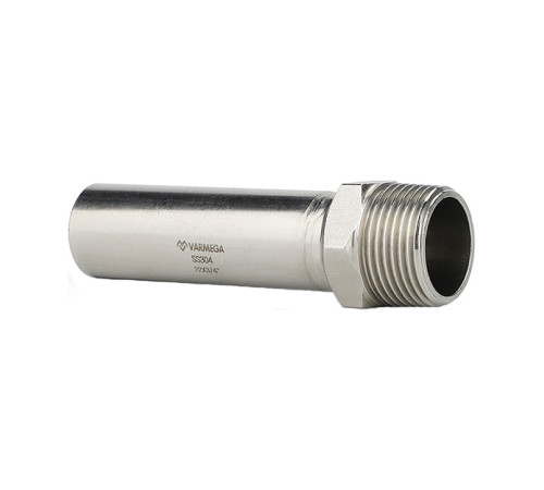 Муфта-вставка Varmega Inox Press с наружной резьбой 28x3/4 VM708002805