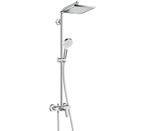 Душевая система hansgrohe Crometta E 240 1jet Showerpipe 27284000