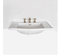 Раковина Devon&Devon Westminster 69.5х50 см 3 отверстия белый IBLI3FWES