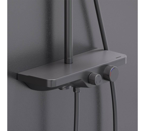 Душевая система AM.PM Apollo со смесителем черный 947730300