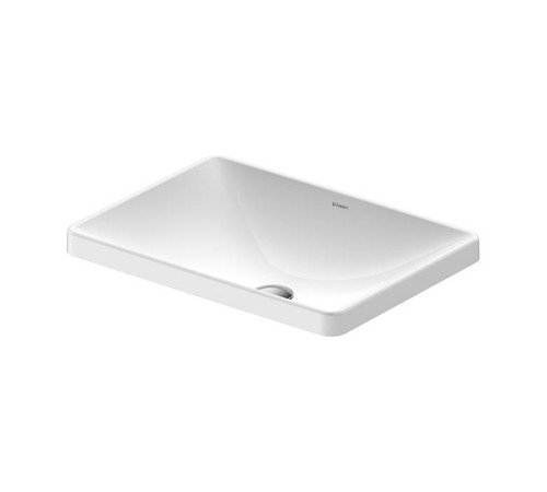 Раковина встраиваемая сверху Duravit D-Neo 60х44 см без перелива без отверстия WonderGliss 03586000791